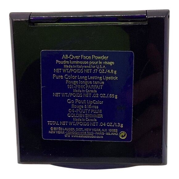 NWOB Estée Lauder All-Over Face Powder & Go Pout LipColor Palette - Picture 3 of 3